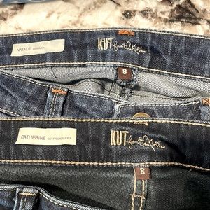 *Bundle of 2* Kut from the Kloth shorts, size 8, denim